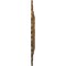 Ekena Millwork Orrington Medallion (Canopies up to 6 1/4"), 22"OD x 6 1/4"ID x 1 3/4"P, Smokey Topaz Crackle CM22ORSTC - alternate 3